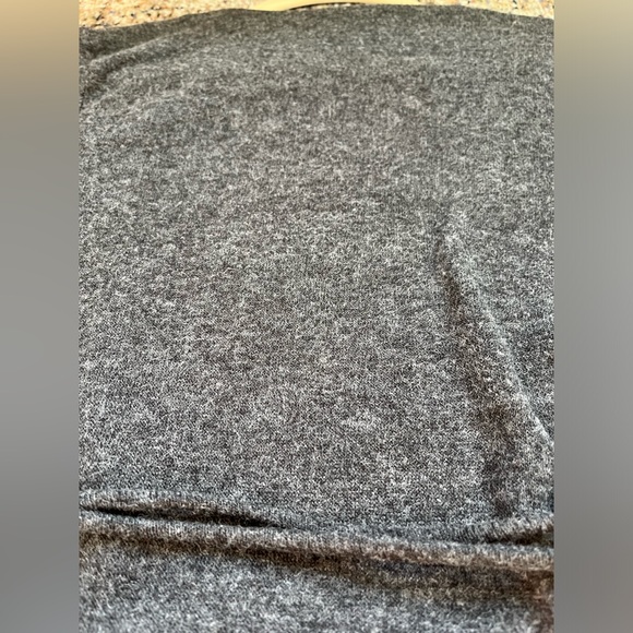 Lulus Flattering Charcoal Grey Wrap Tie Knit Sweater - Picture 13 of 14